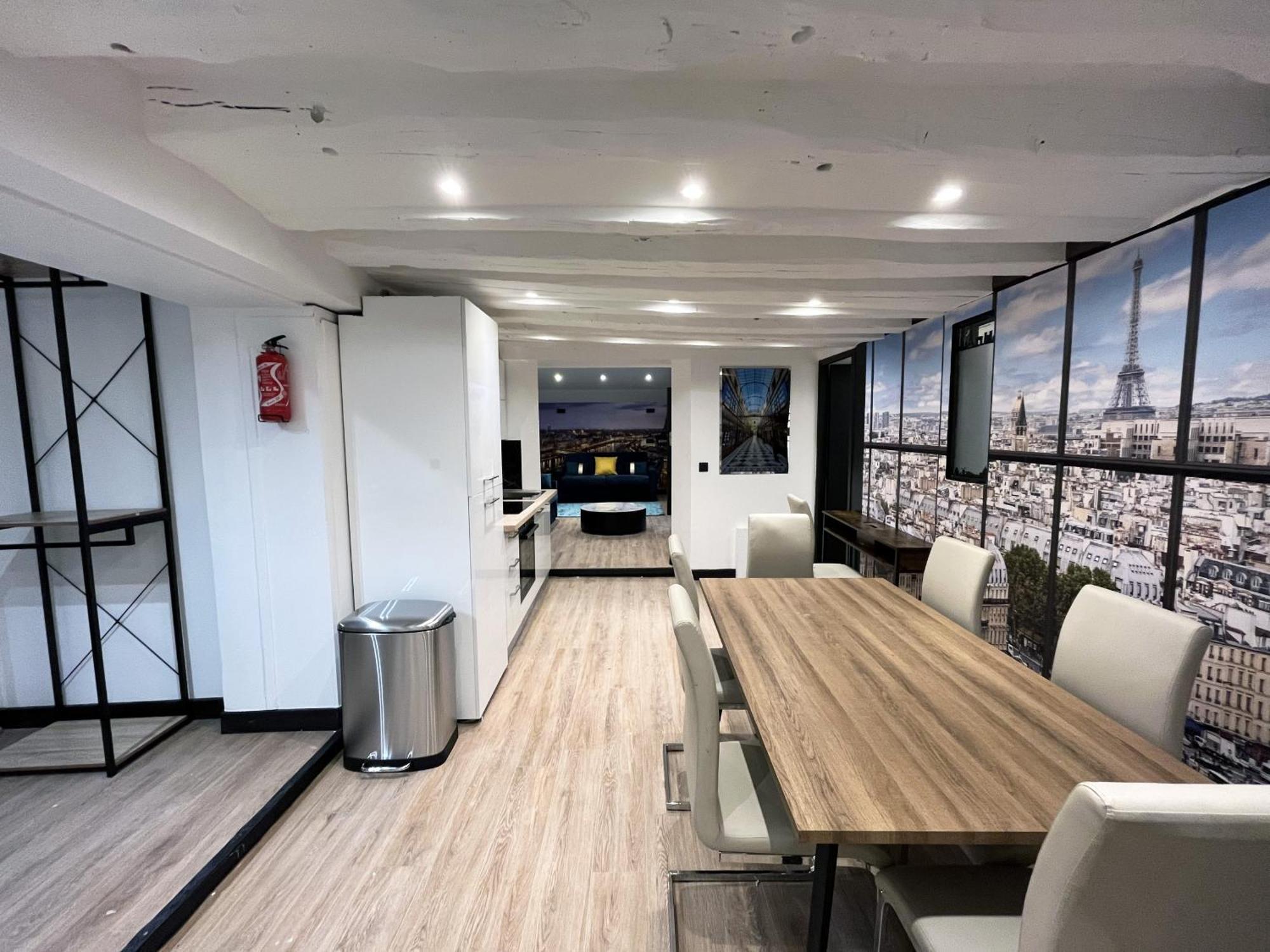 パリUrban Flat 175 - Loft St Denisアパートメント エクステリア 写真